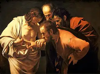 Der ungläubige Thomas (Weltliche Version) (Caravaggio)