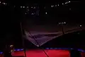Sicherungsnetz im Zirkus