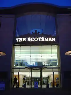 Firmensitz von The Scotsman in Edinburgh