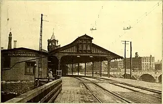 Sicht von Süden, 1907