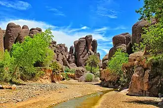 Schlucht (gorges) von Tislit