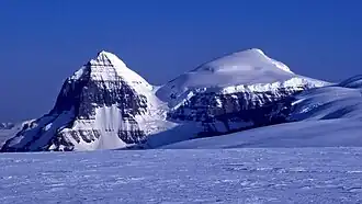 Der South Twin, links neben dem North Twin