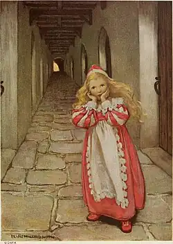 Prinzessin Irene verläuft sich in den Weiten der Schlossmauern