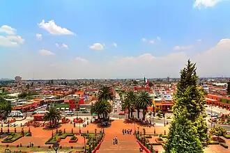 Metepec – Stadtansicht