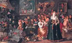 Hexenküche von Frans Francken dem Jüngeren