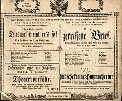 Titelblatt der ersten Ausgabe