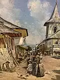 Straße in Câmpulung (1890)