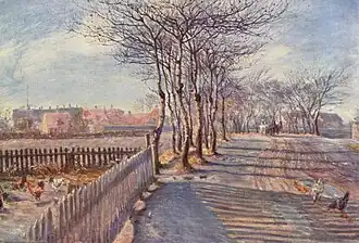 Theodor Philipsen: Allee bei Kastrup