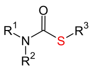 Thiolocarbamate (Syn.: Thiolourethane)