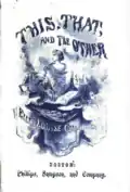 This, That, and the Other (1854)