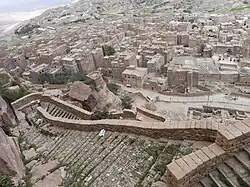 Blick vom Fort al-Mutahhar in Thula