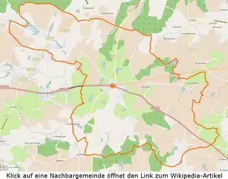Thurey mit seinen Nachbarorten