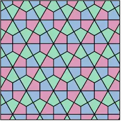 Deltoide mit je zwei rechten Winkeln und je einem von der Symmetrieachse geschnittenen 60°-Winkel