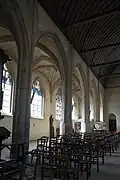 Hauptschiff und (südliches) Seitenschiff