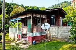 Hütte des Dorfes Salang