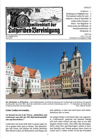 Titelblatt Familienblatt #6/2017
