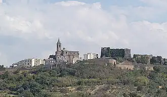 Blick auf Tocco da Casauria