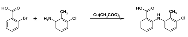 Synthese von Tolfenaminsäure