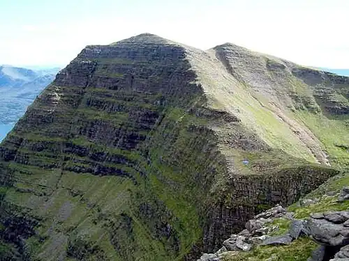 Der Tom na Gruagaich von Norden