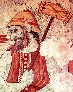 Der etruskische Todesgott Charun