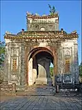 Gebäude im Mausoleum von Kaiser Lăng Tự Đức