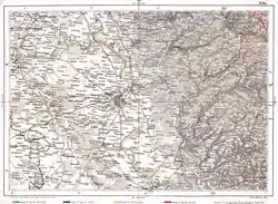 Das Blatt „Köln“ zeigt Stationen ab der Nr. 47