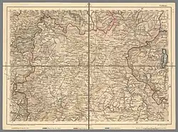 Das Blatt „Coblenz“ zeigt Stationen ab der Nr. 59 „Stromberg“