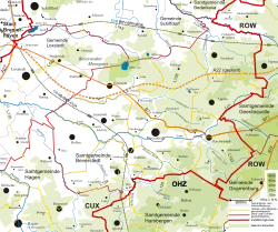 Die Orte in der Einheitsgemeinde Beverstedt