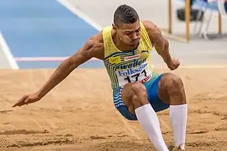 Michel Tornéus Rang elf mit 7,75&nbsp;m