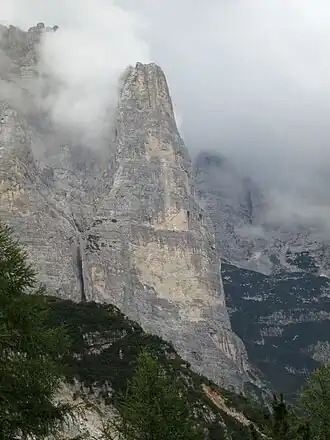 Blick auf den Torre Trieste