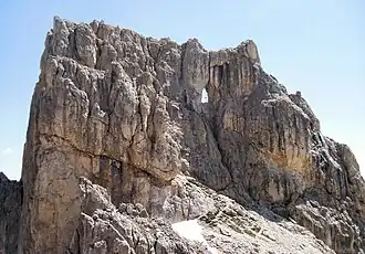 Der Fensterlturm von Westen