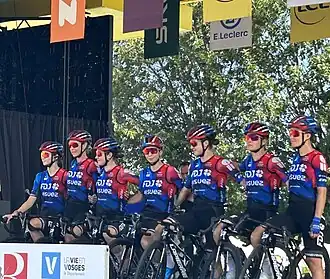 Mannschaftsfoto FDJ-Suez