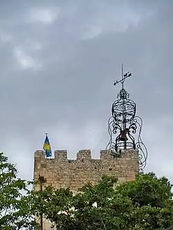 Glockenkäfig des Uhrturms