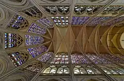 Triforium und Obergaden des Chors