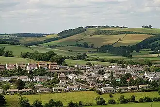 Blick über Town Yetholm