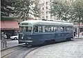 Ein PCC-Wagen in Barcelona von der St. Louis Car Company gebraucht gekauft aus Washington (60er und 70er Jahre)