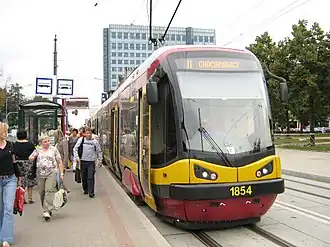 PESA 122N in Łódź