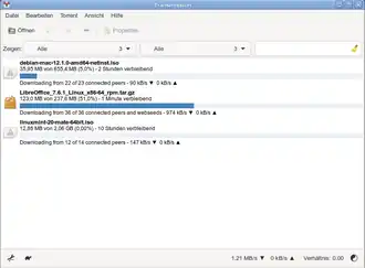 Transmission 4.0.3 unter openSUSE (MATE-Desktop)