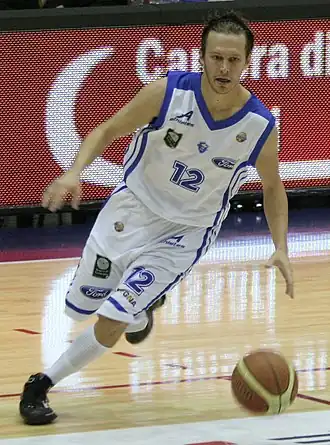 Diener 2010 im Trikot von Sassari