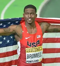 Bronzemedaillengewinner Trayvon&nbsp;Bromell