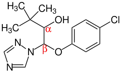 Triadimenol mit eigens markierter alpha- und beta-Position