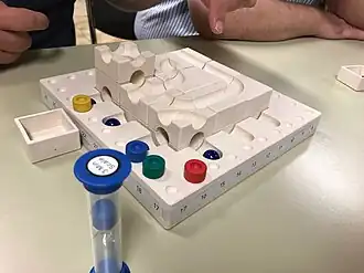 Spielmaterial des Spiels tricky ways