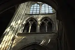 Triforium des südlichen Querhauses