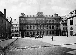 Post- und Telegrafengebäude Trier um 1890
