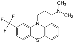 Struktur von Triflupromazin