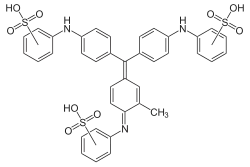 Trisulfosäure von Anilinblau