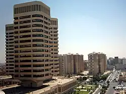 Innenstadt von Tripolis: Central Business District mit den Dhat El Emad Towers.