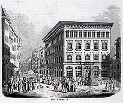 Die Große Tuchhalle 1844