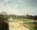 Le Jardin des Tuileries, matin, soleil