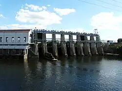 Stauwehr von Tuilières